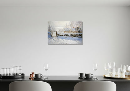 La urraca -Claude Monet