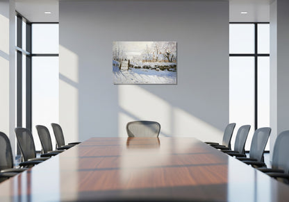 La urraca -Claude Monet