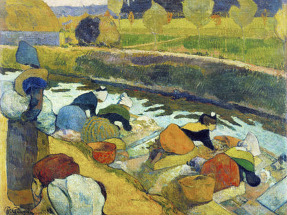 Lavanderas en Arlés - Paul Gauguin
