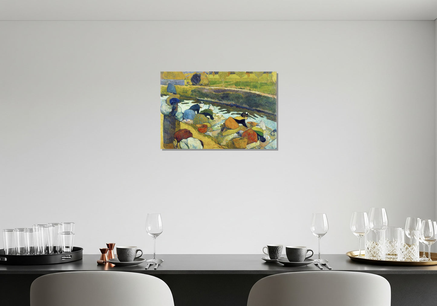 Lavanderas en Arlés - Paul Gauguin