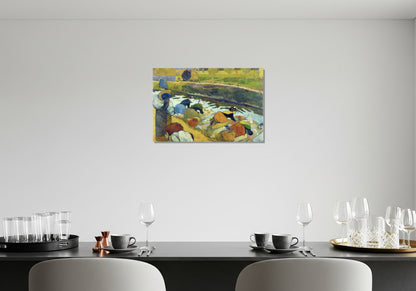 Lavanderas en Arlés - Paul Gauguin