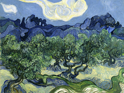 Los Olivos - Vincent van Gogh