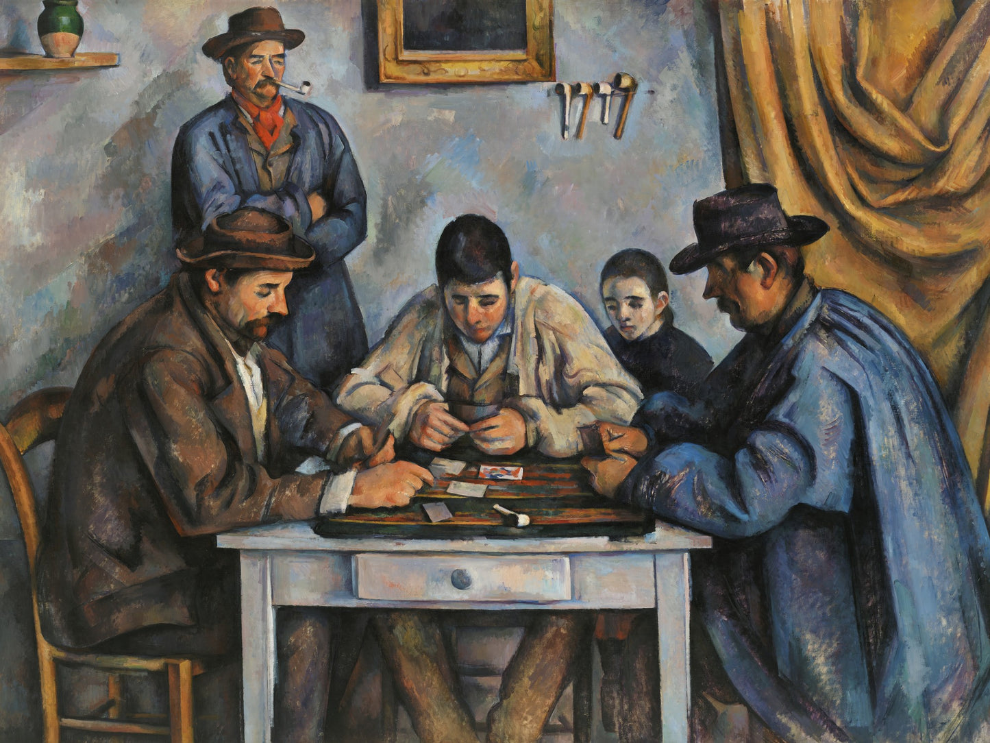 Los jugadores de cartas - Paul Cezanne