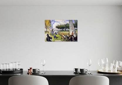 Los pescadores - Paul Cezanne