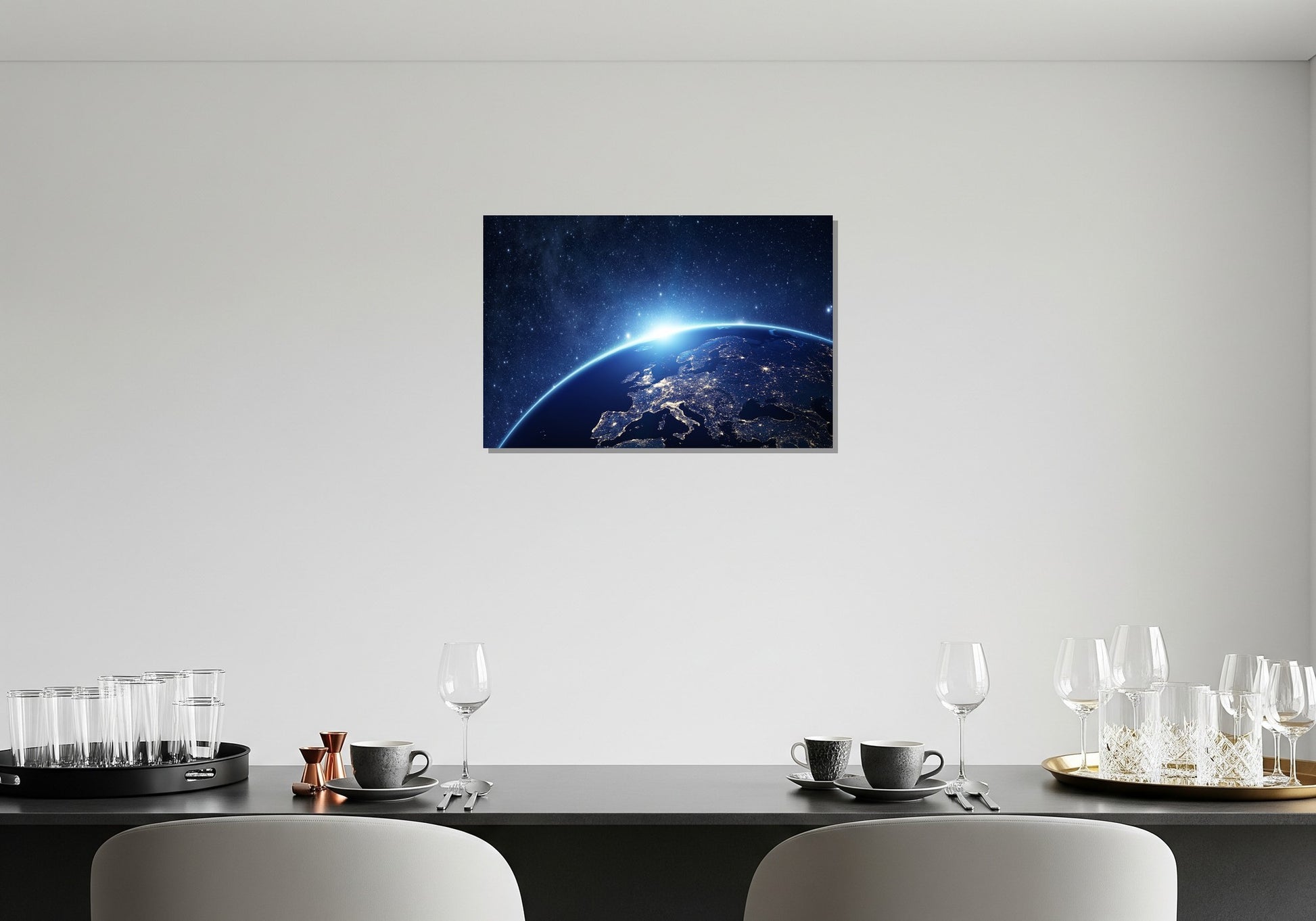 Cuadro metálico decorativo para interiores