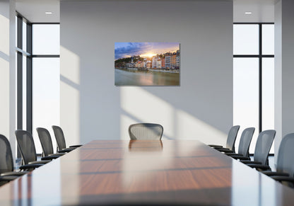 Lyon sobre el río Ródano - Francia