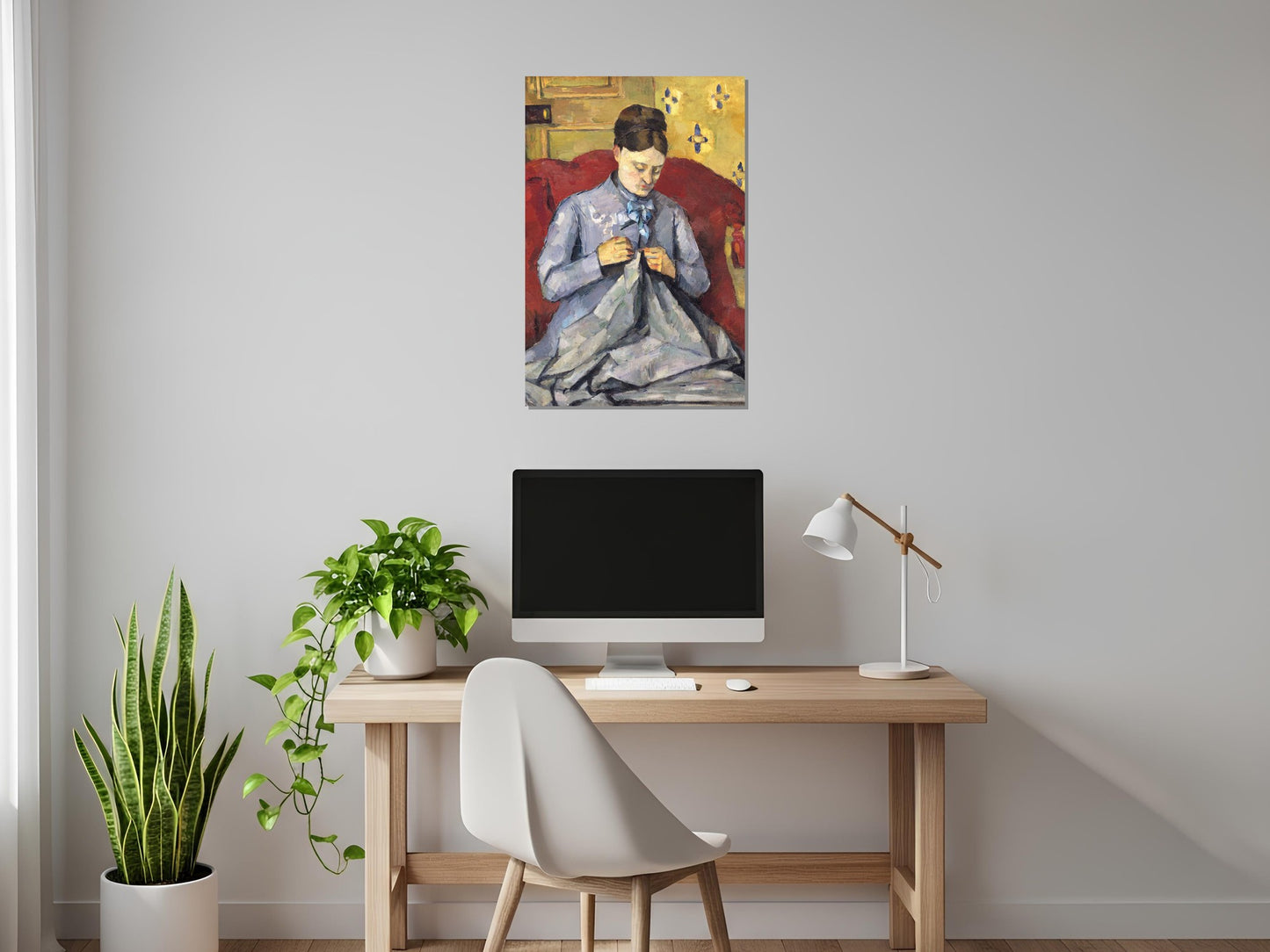 Madame Cézanne - Paul Cezanne