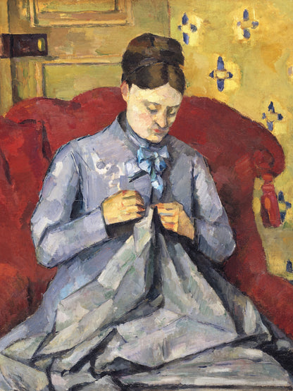 Madame Cézanne - Paul Cezanne
