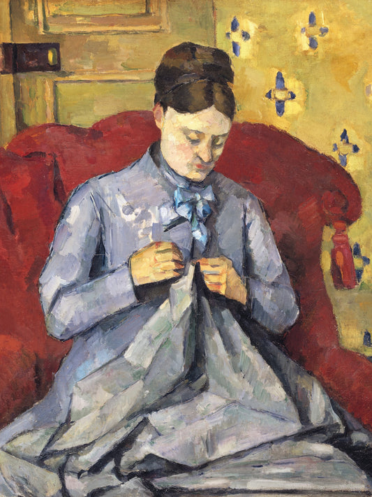 Madame Cézanne - Paul Cezanne