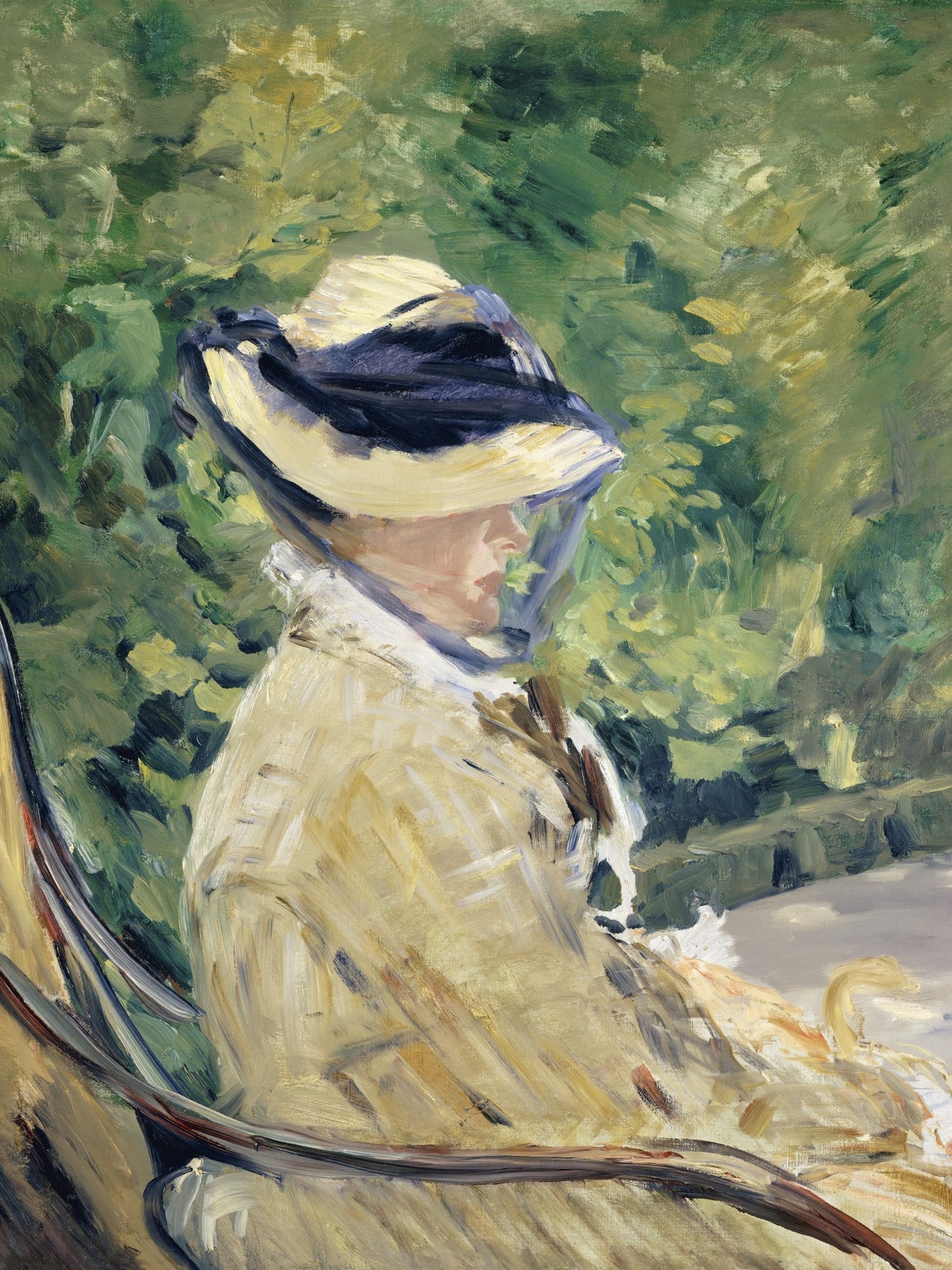 Madame Manet en Bellevue - Edouard Manet