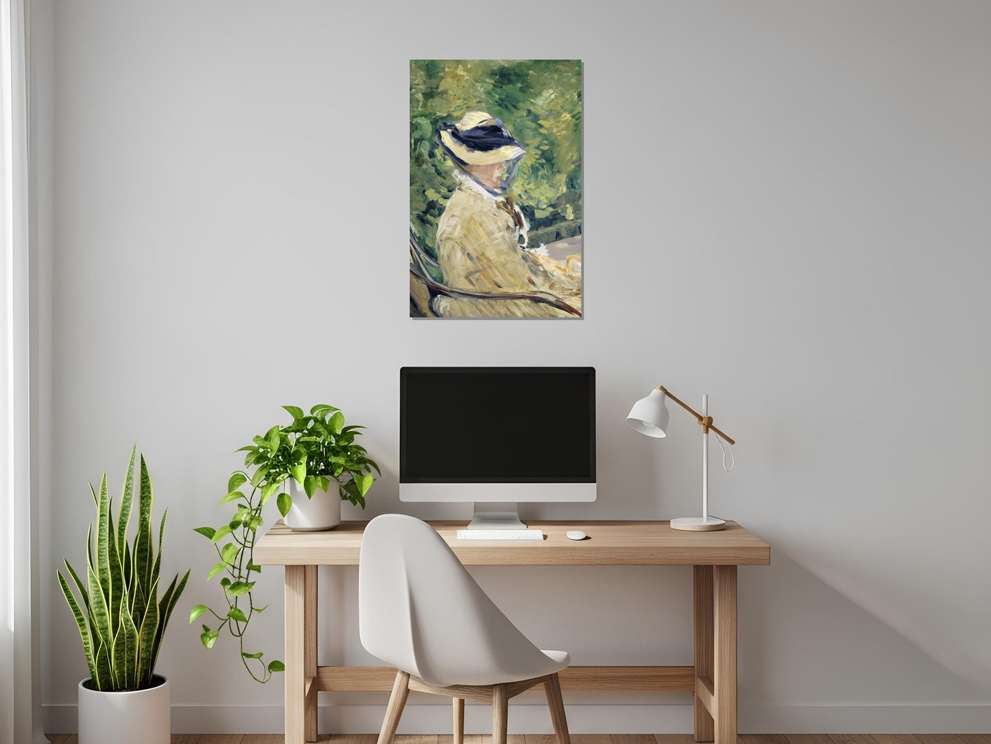 Madame Manet en Bellevue - Edouard Manet