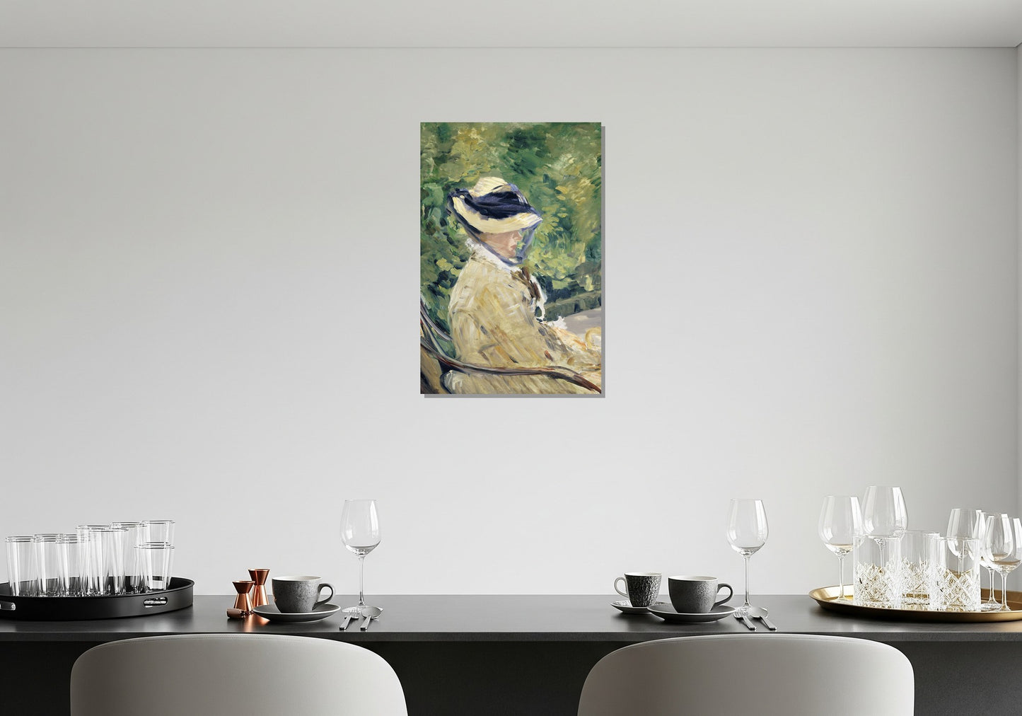 Madame Manet en Bellevue - Edouard Manet