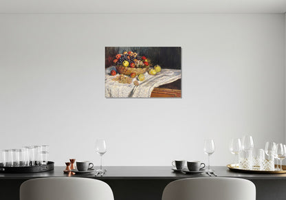 Manzanas y uvas - Claude Monet