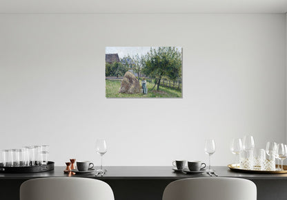 Manzanos en Eragny, mañana soleada - Camille Pissarro