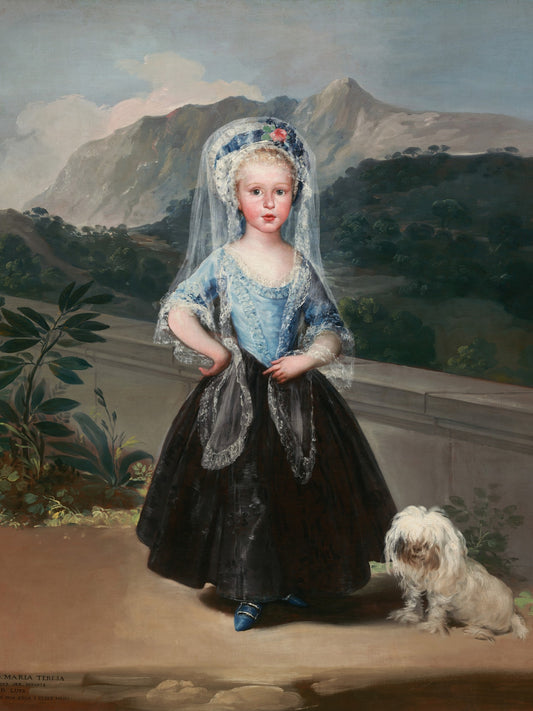 María Teresa de Borbón y Vallabriga - Francisco de Goya