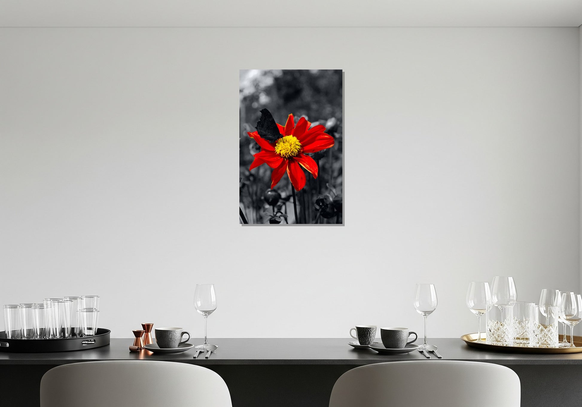 Cuadro metálico decorativo para interiores