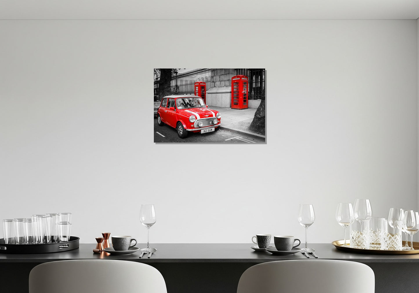 Cuadro metálico decorativo para interiores