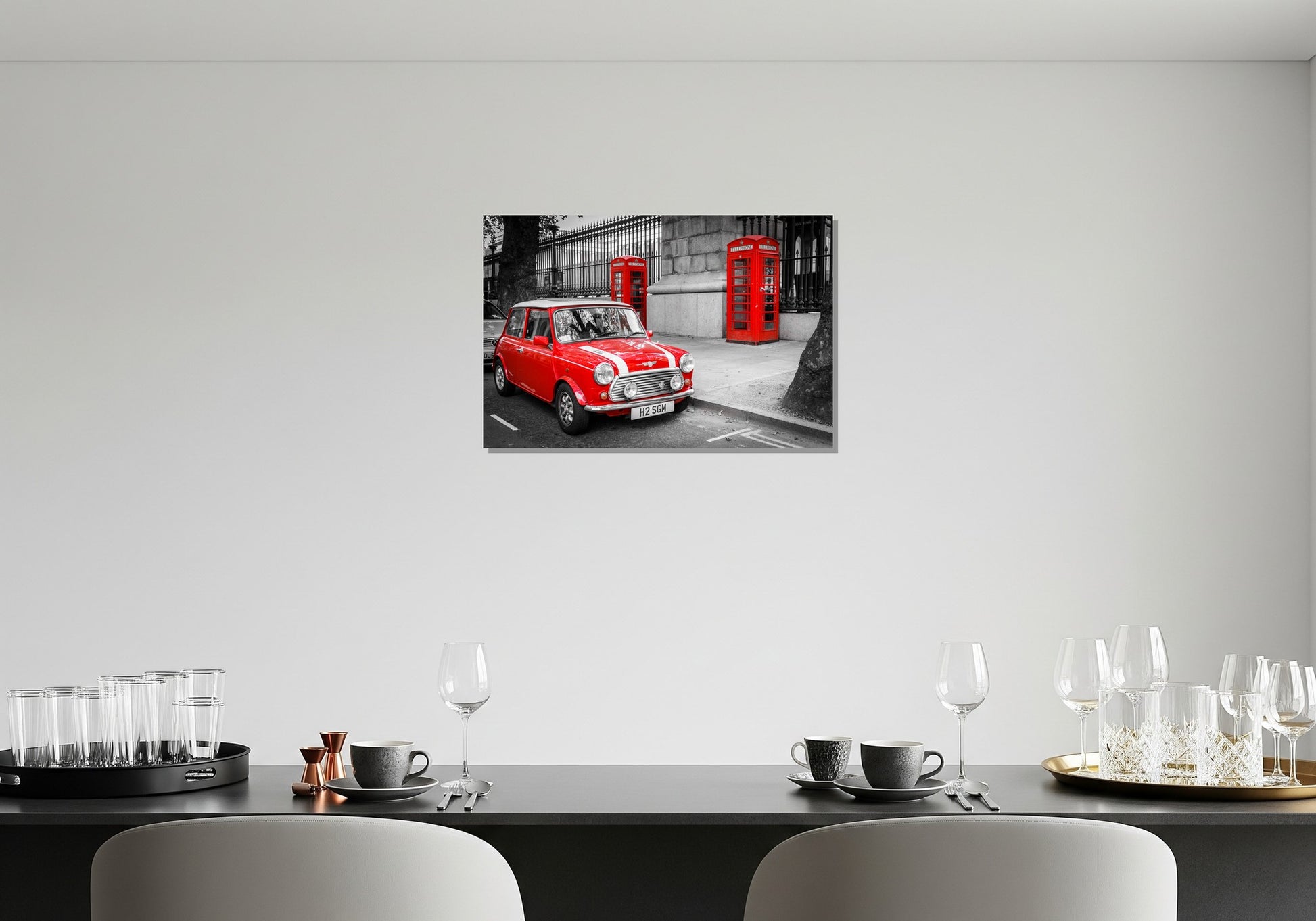 Cuadro metálico decorativo para interiores