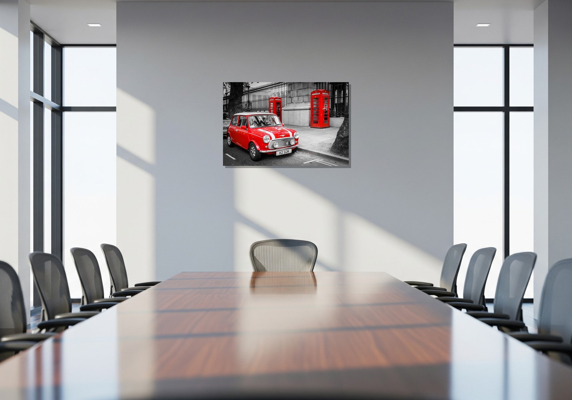 Cuadro metálico decorativo para interiores