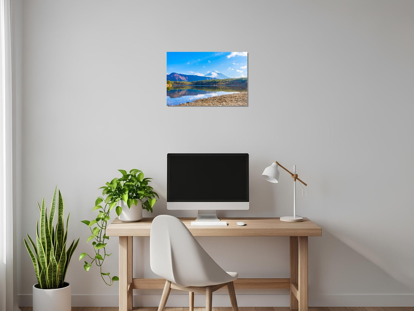 Monte Fuji desde el lago