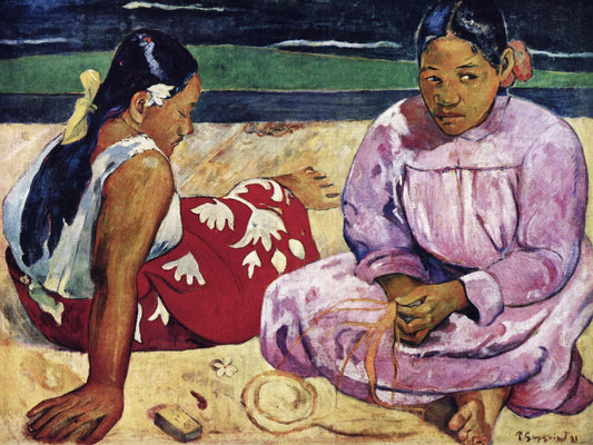 Mujeres de Tahití - Paul Gauguin