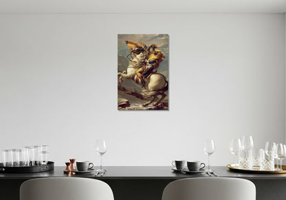 Napoleon Crossing the Alps by Jacques-Louis David