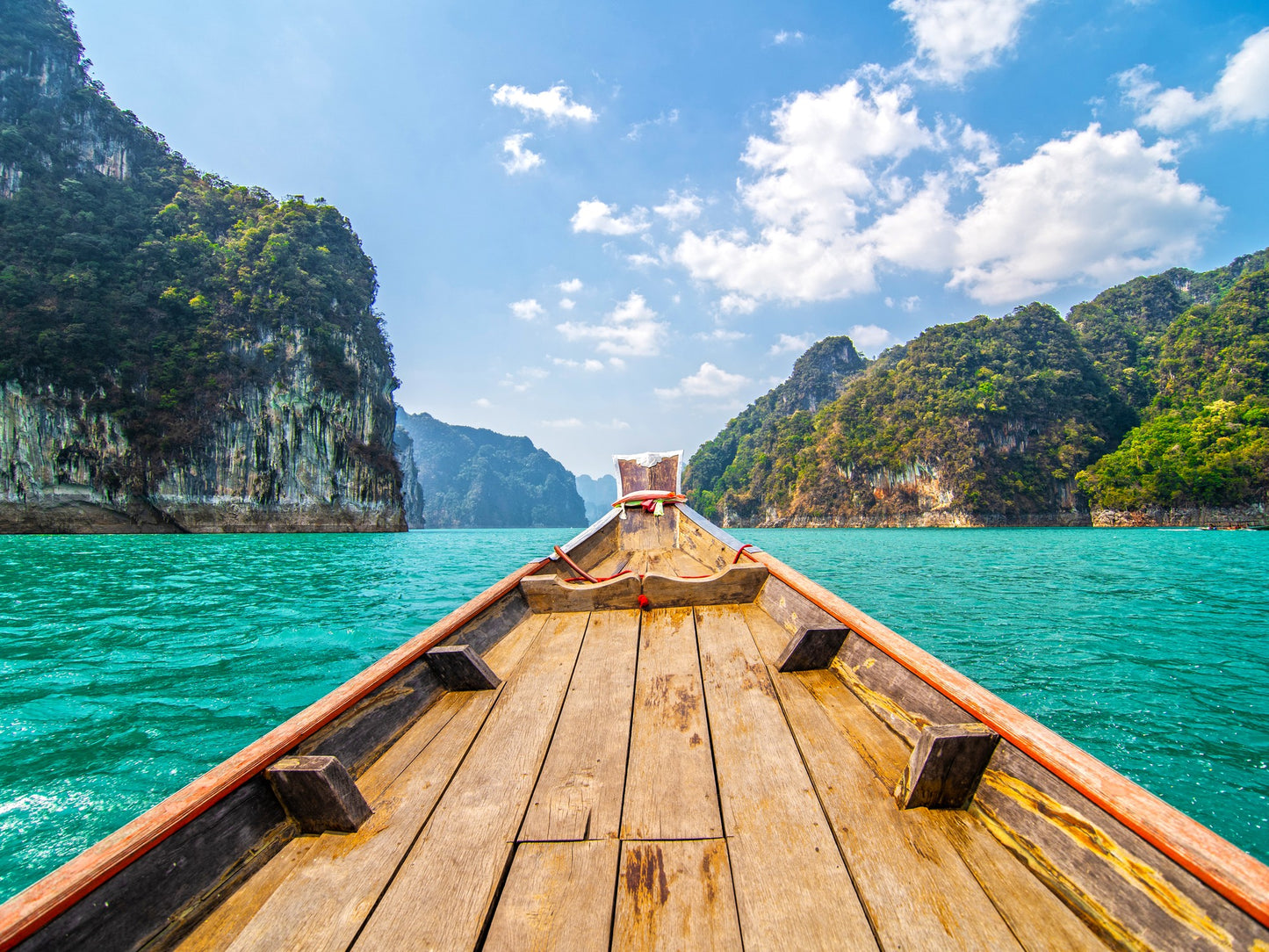 Navegando aguas color turquesa