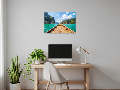 Navegando aguas color turquesa