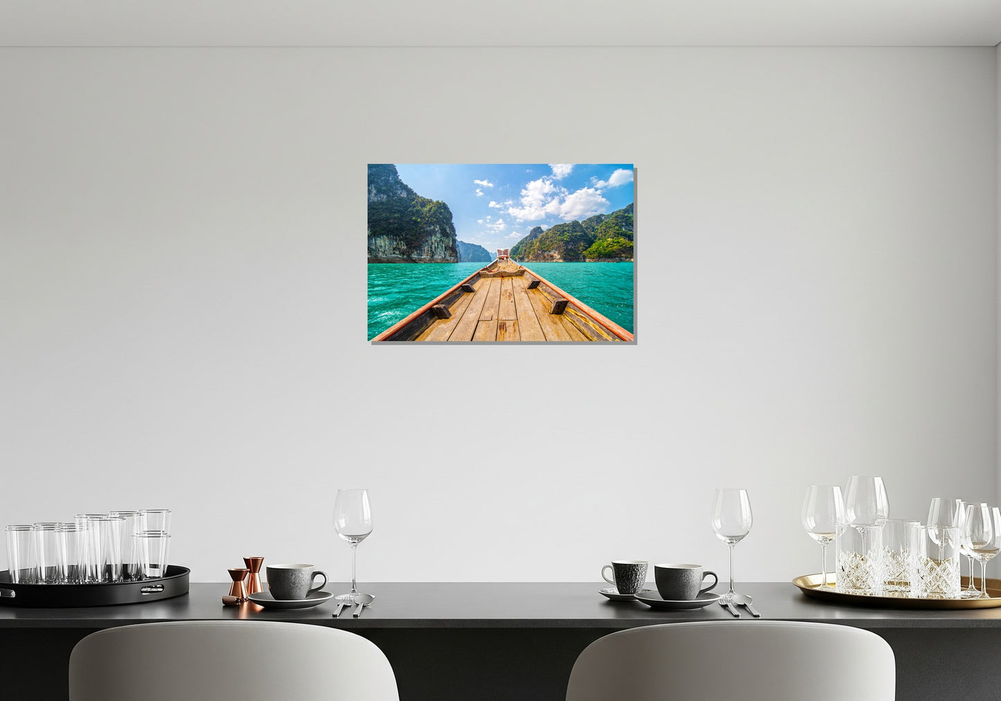 Navegando aguas color turquesa