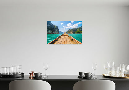 Navegando aguas color turquesa