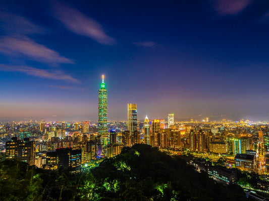 Noche en Taipei - Taiwán