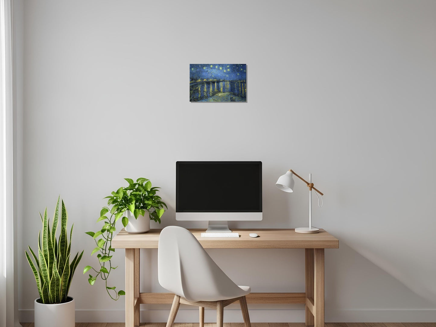 Noche estrellada sobre el Ródano - Vincent van Gogh