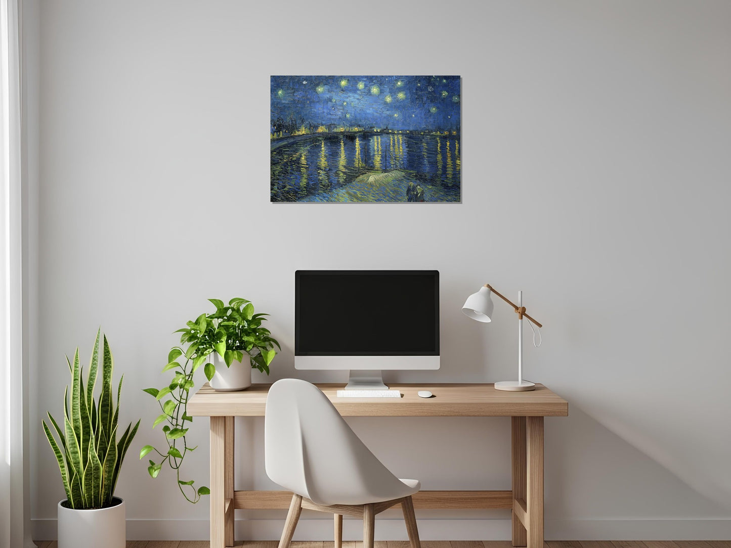 Noche estrellada sobre el Ródano - Vincent van Gogh