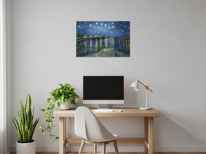 Noche estrellada sobre el Ródano - Vincent van Gogh