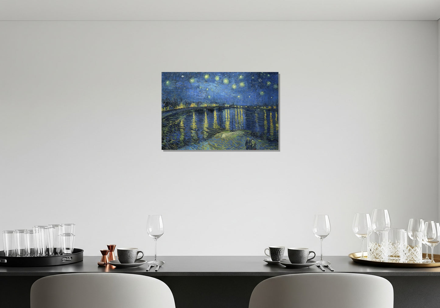 Noche estrellada sobre el Ródano - Vincent van Gogh