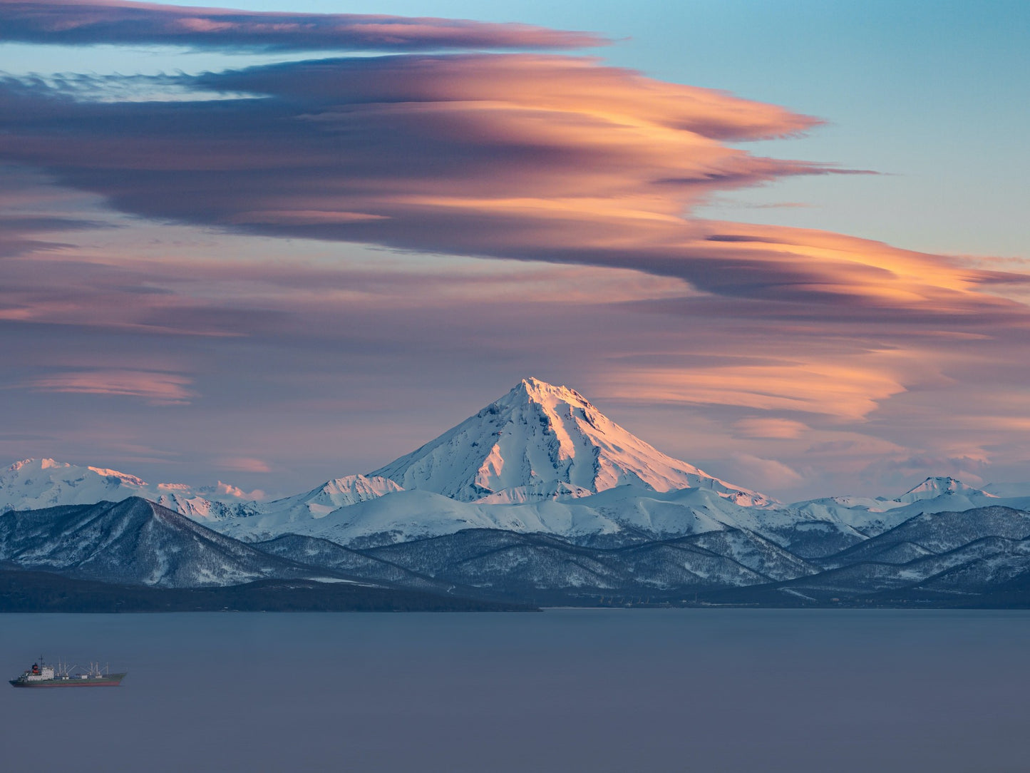 Nubes sobre el nevado