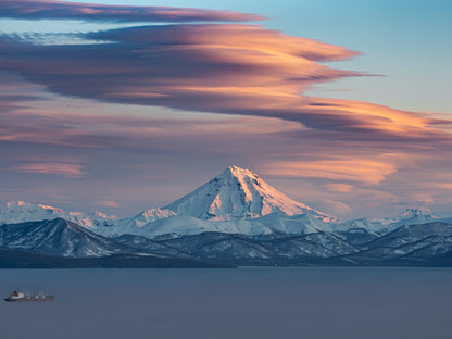 Nubes sobre el nevado