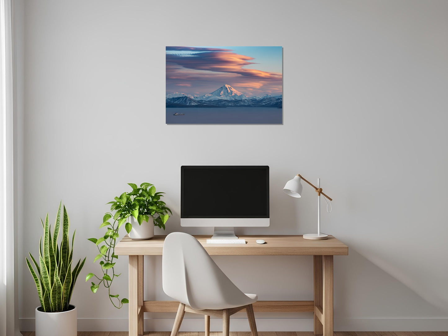 Nubes sobre el nevado