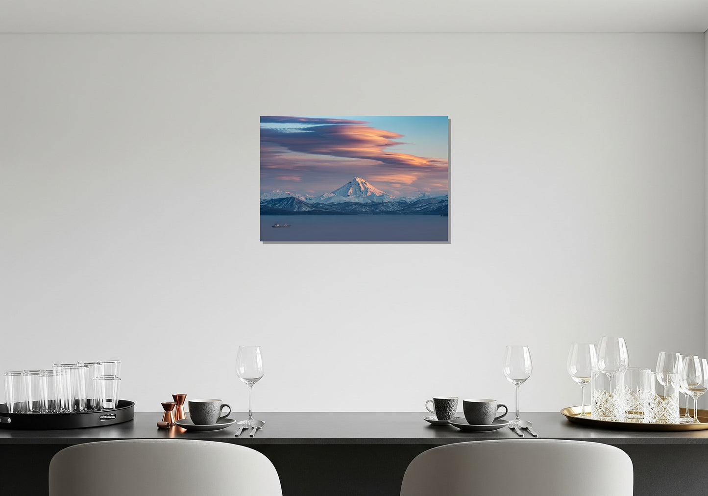 Nubes sobre el nevado