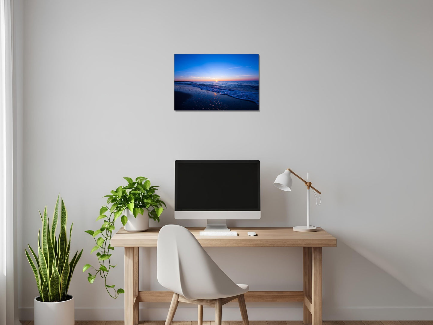 Ola chocando en la playa