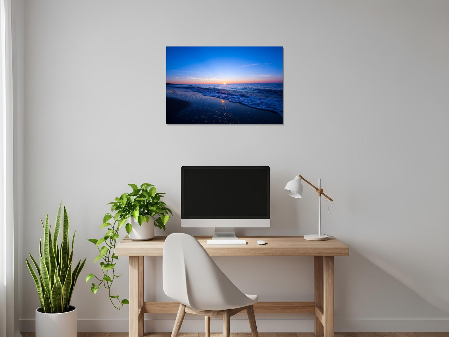 Ola chocando en la playa