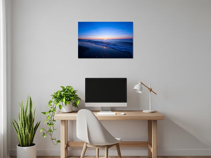 Ola chocando en la playa