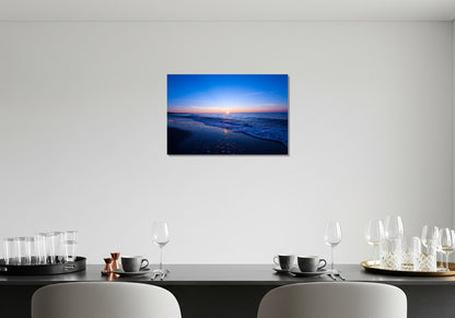 Ola chocando en la playa