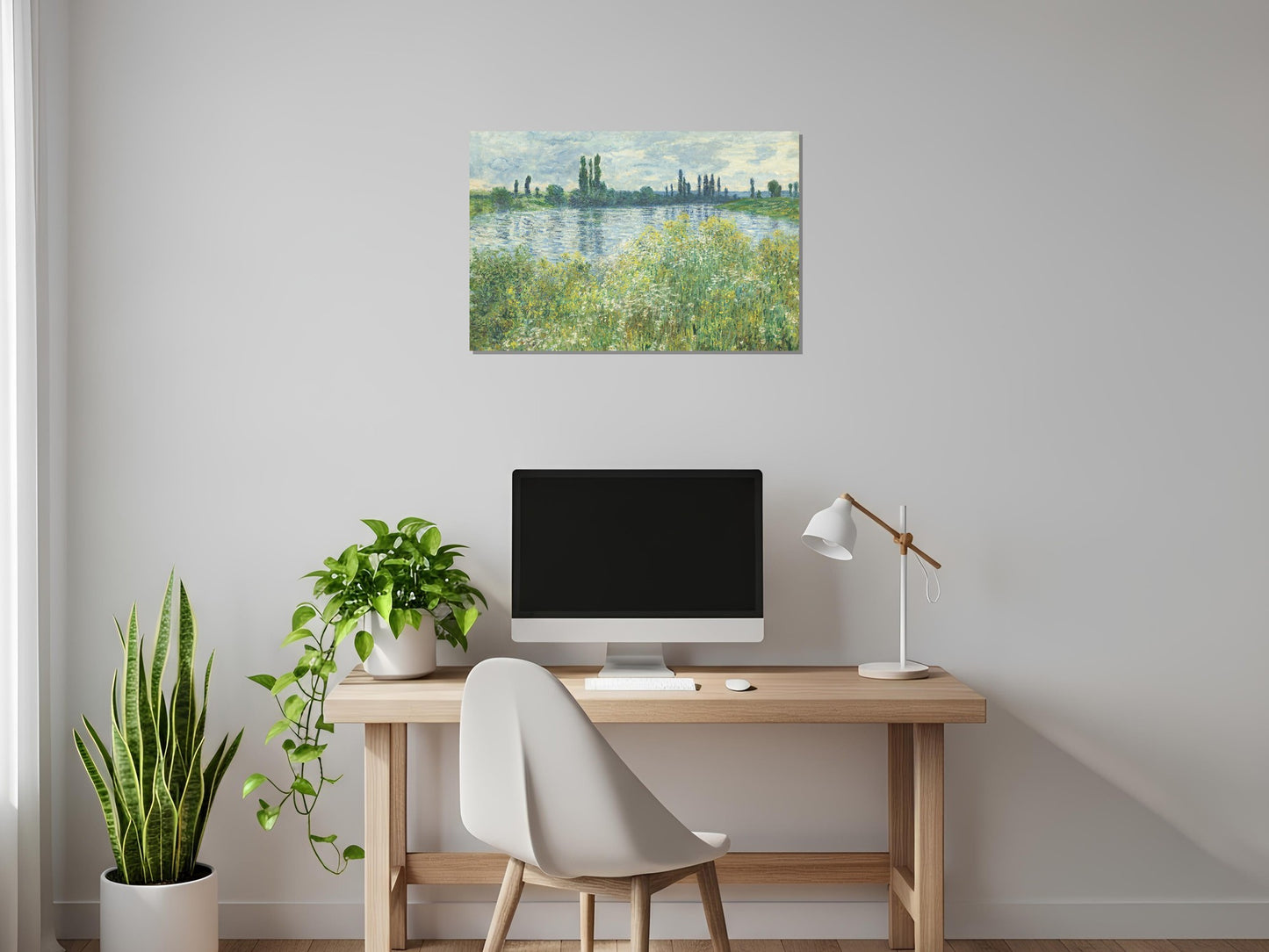 Orillas del Sena, Vétheuil - Claude Monet