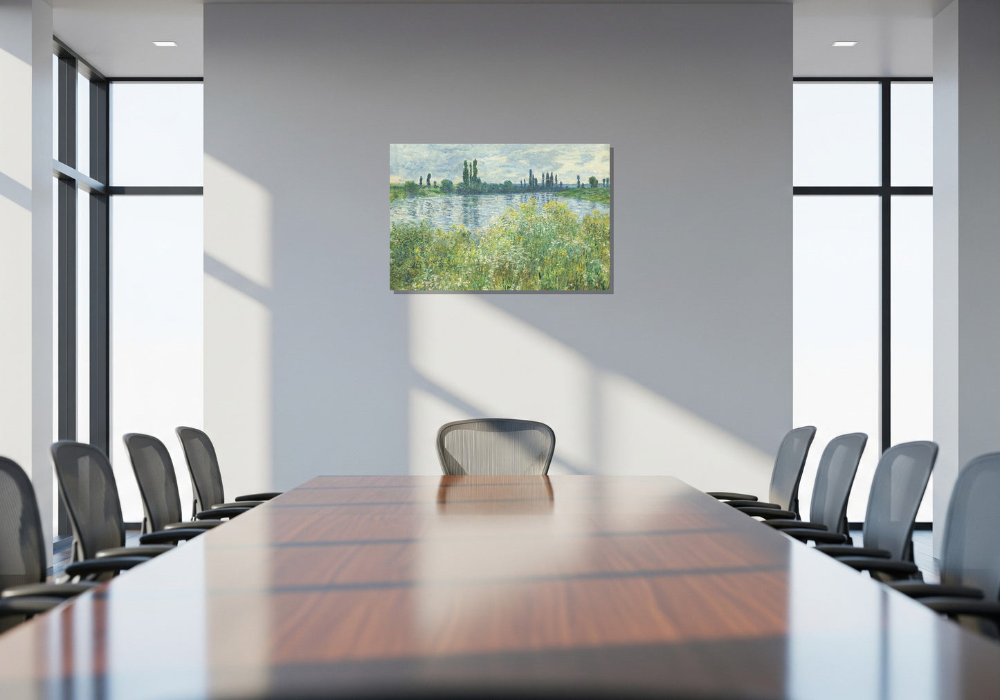 Orillas del Sena, Vétheuil - Claude Monet