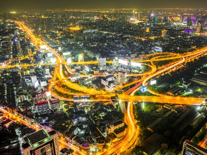 Paisaje urbano nocturno