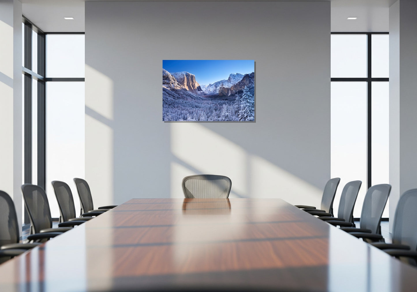 Parque Yosemite en invierno