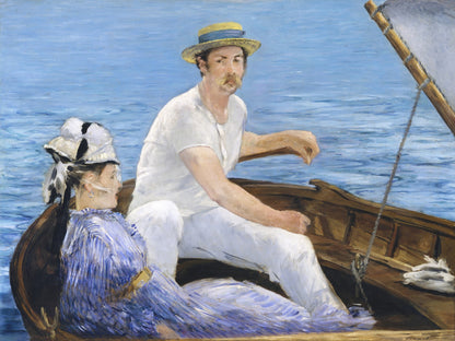 Paseo en barco - Edouard Manet