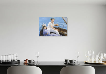 Paseo en barco - Edouard Manet