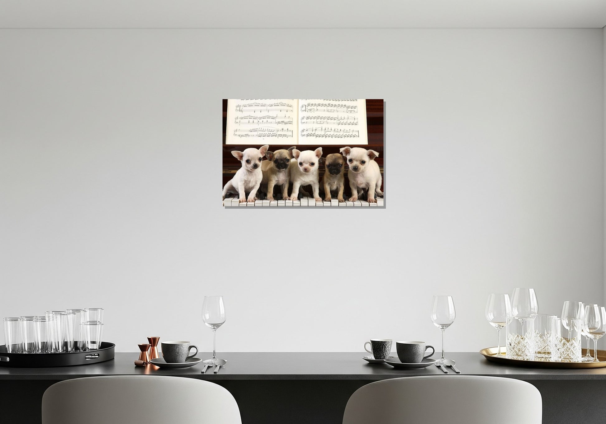 Cuadro metálico decorativo para interiores